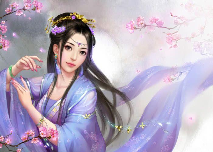 蓝色紫色